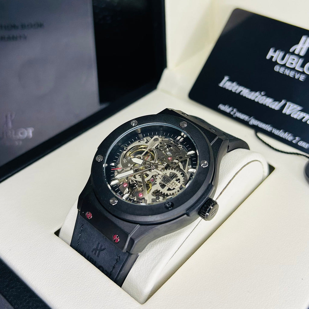 HBLT Classic Men’s Automatic Watch – Model 281H With Luxury Hublot Box