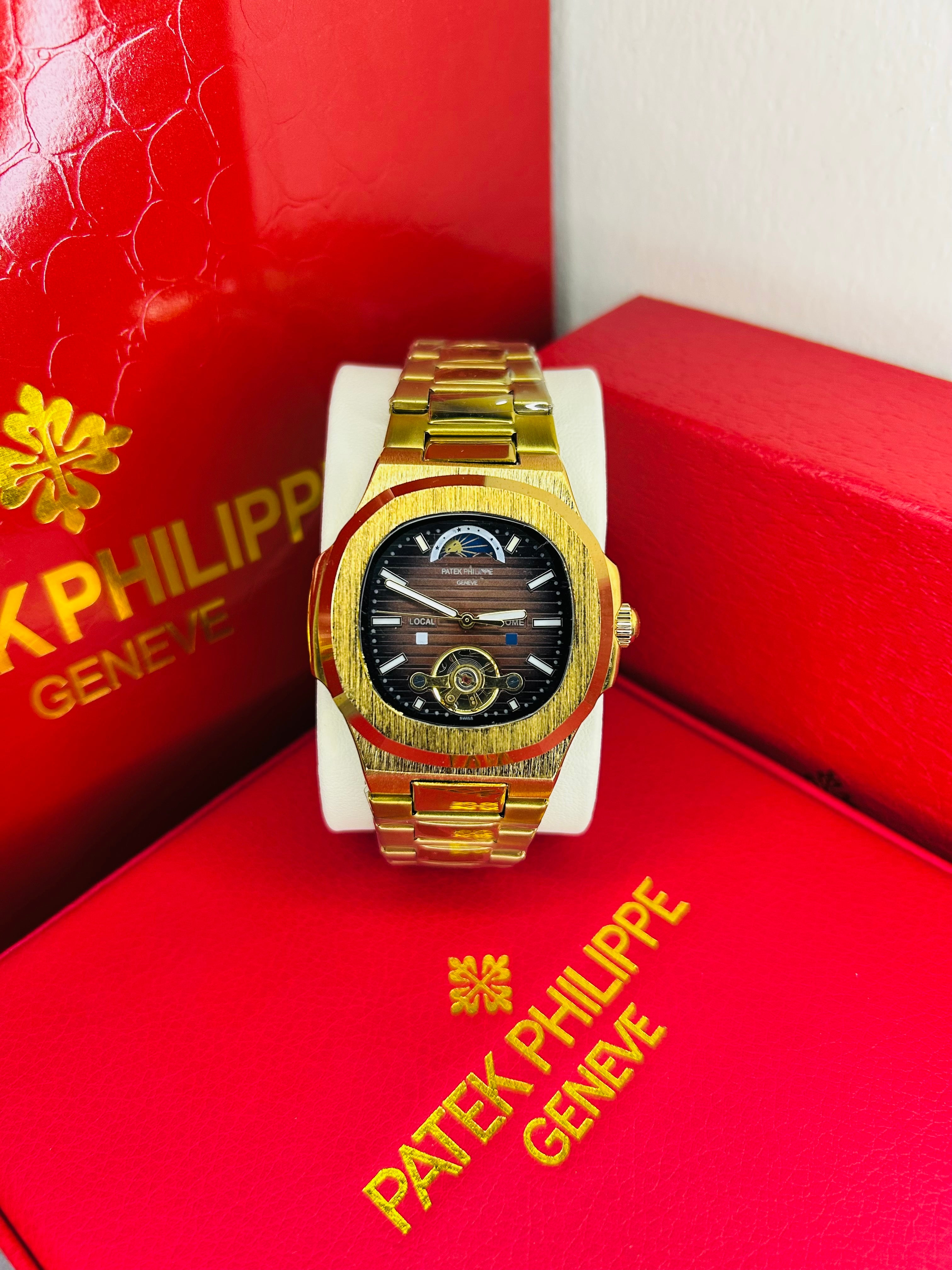 AAA Grade Patek Philippe Automatic Luxury Watch with Original Patek Philippe Box