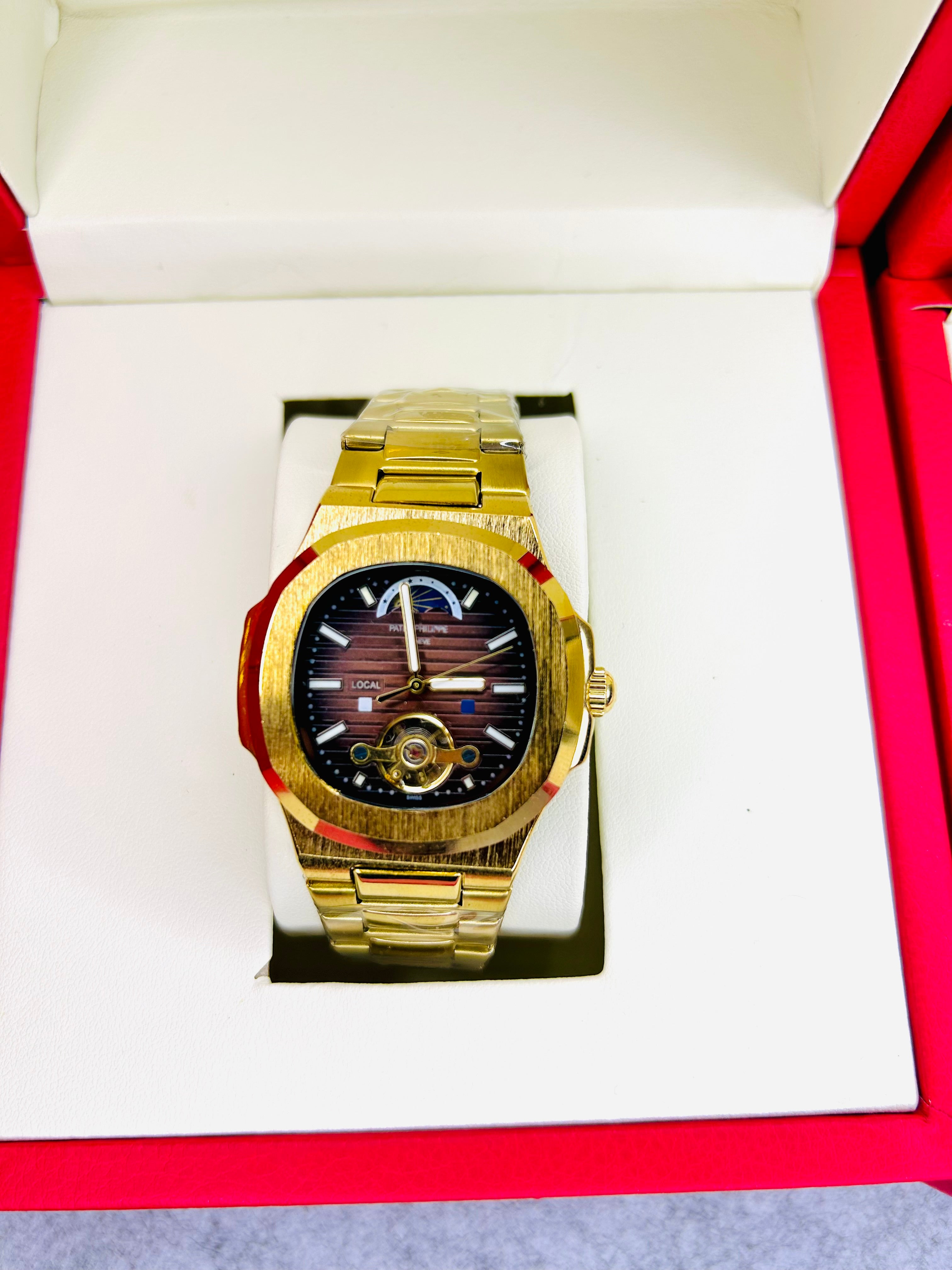 AAA Grade Patek Philippe Automatic Luxury Watch with Original Patek Philippe Box