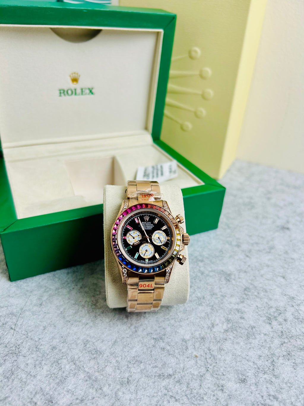 Europe Geriat Full Gold Luxury Automatic Watch