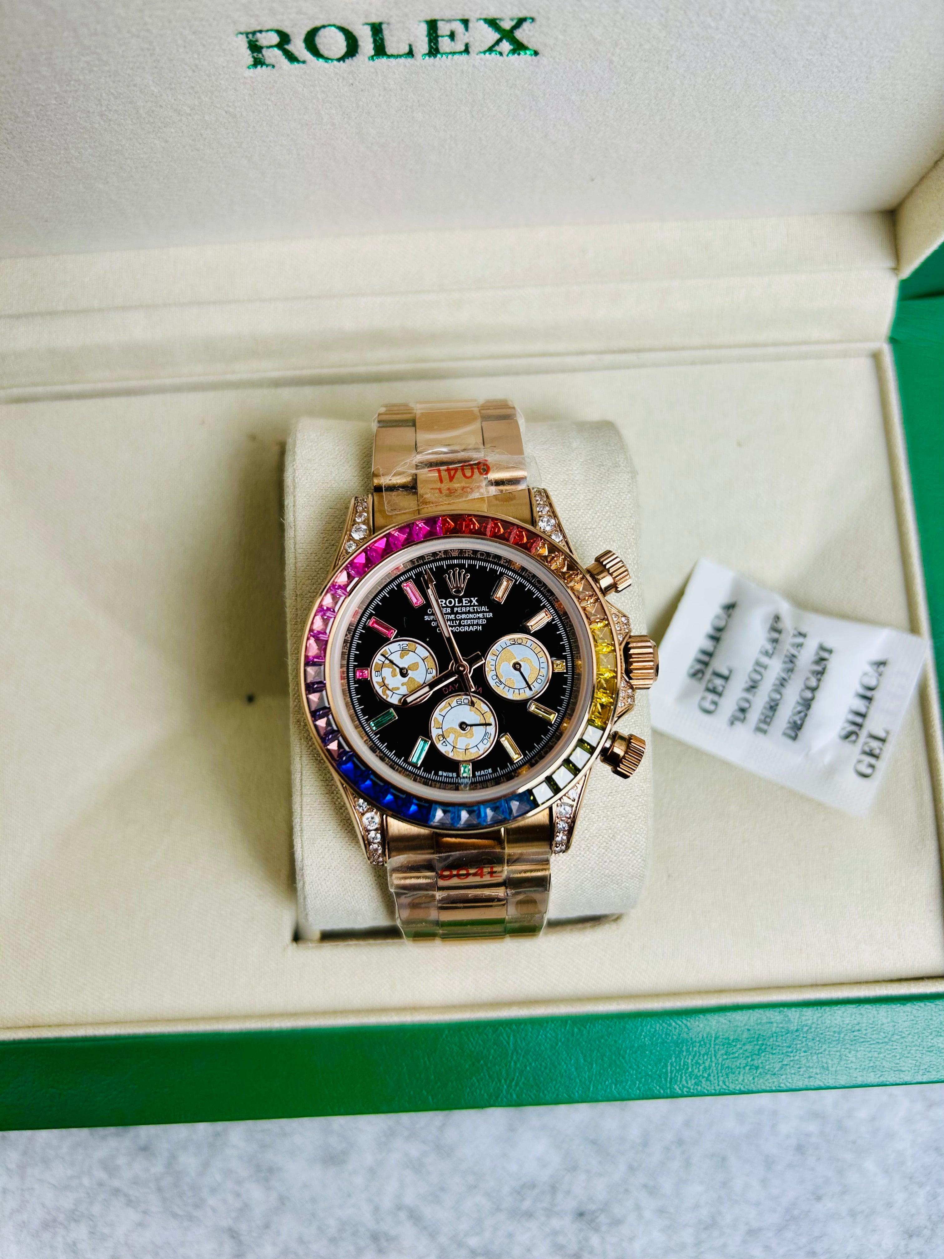 Europe Geriat Full Gold Luxury Automatic Watch