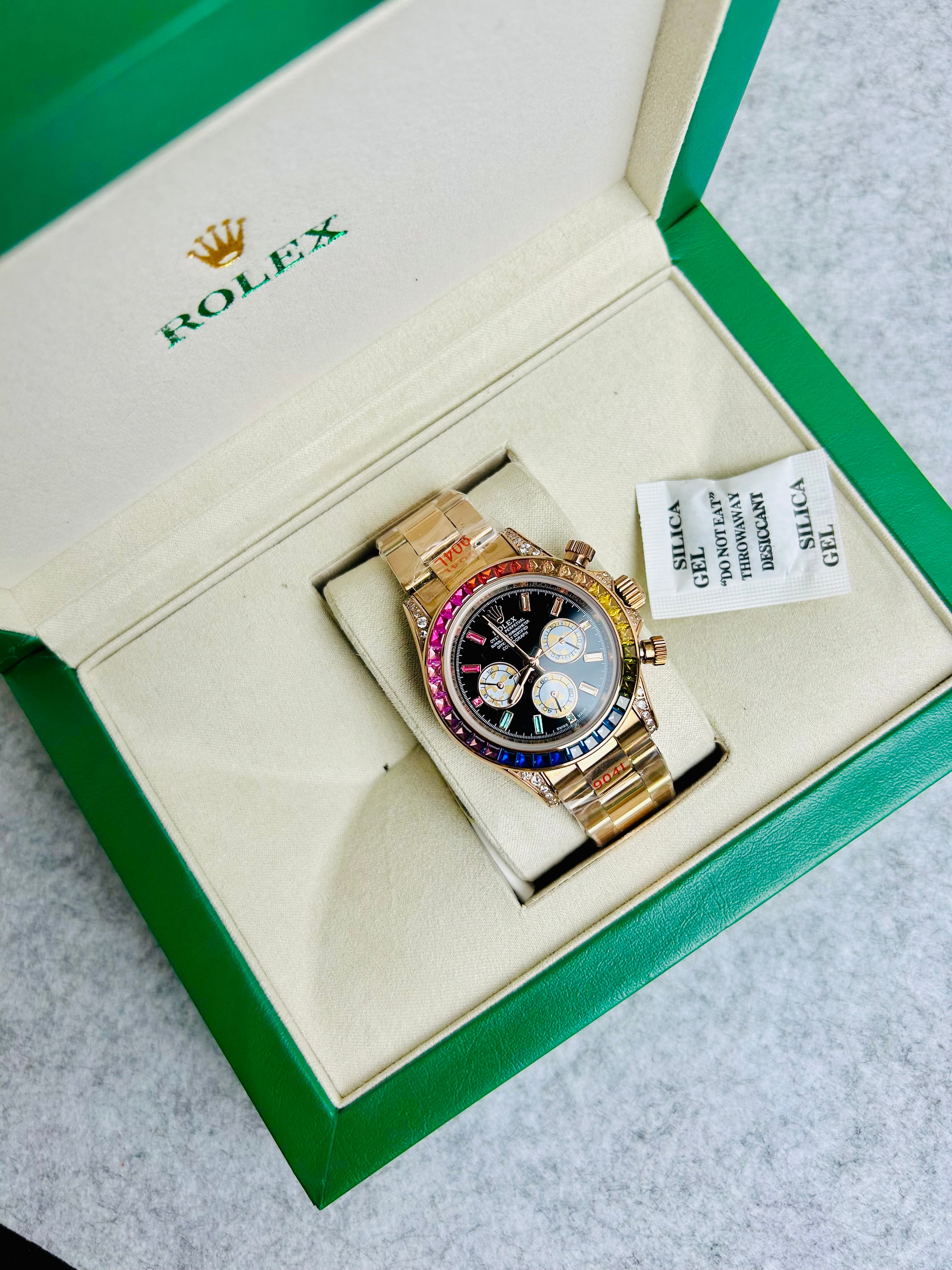 Europe Geriat Full Gold Luxury Automatic Watch