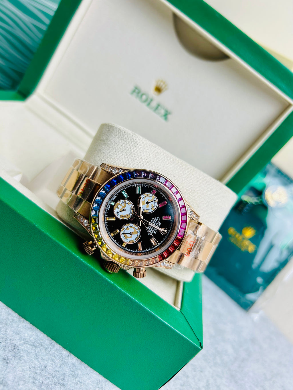 Europe Geriat Full Gold Luxury Automatic Watch