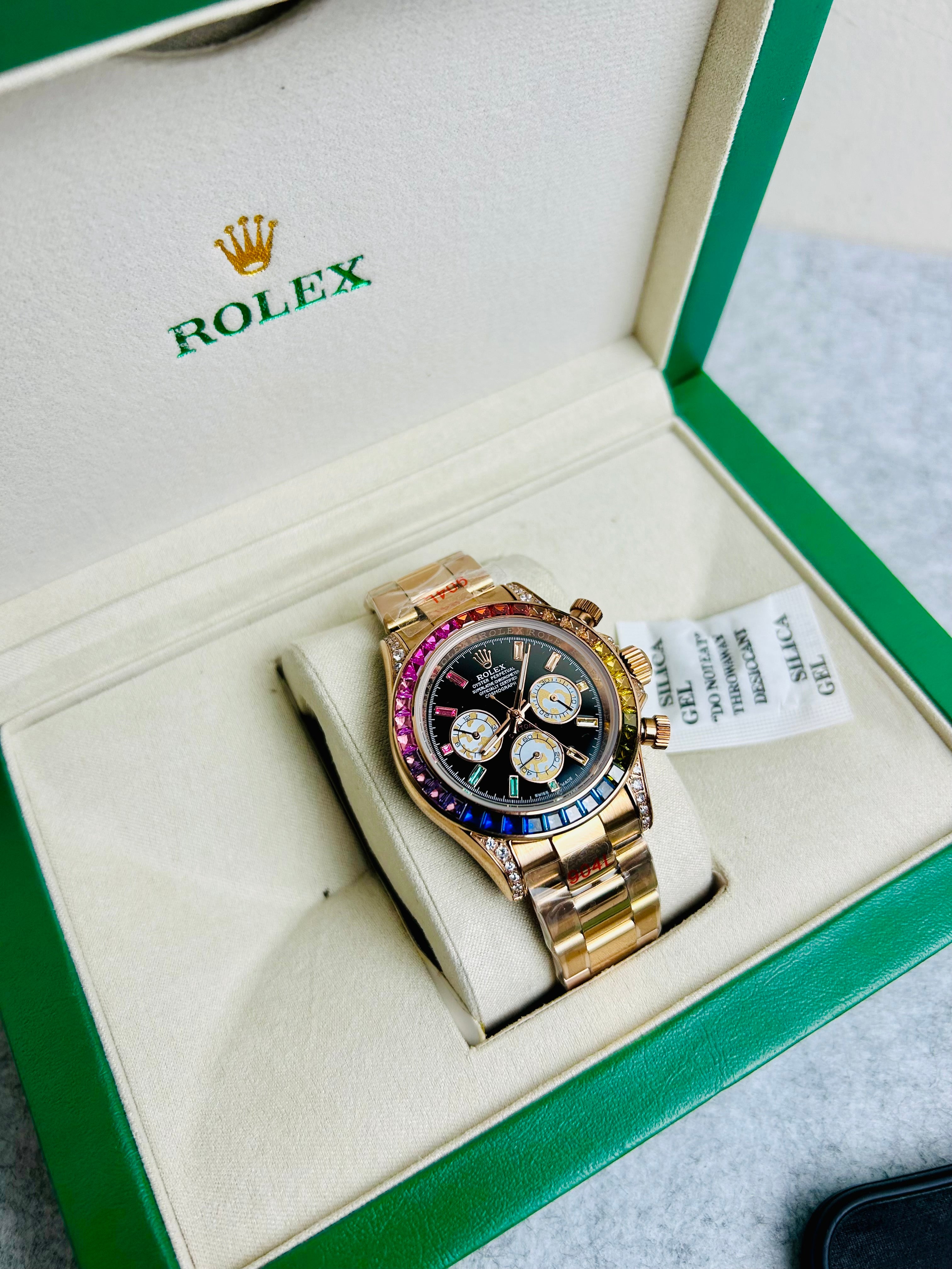 Europe Geriat Full Gold Luxury Automatic Watch